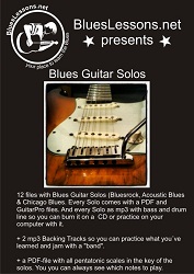 Easy Blues Solos Ebook Cover
